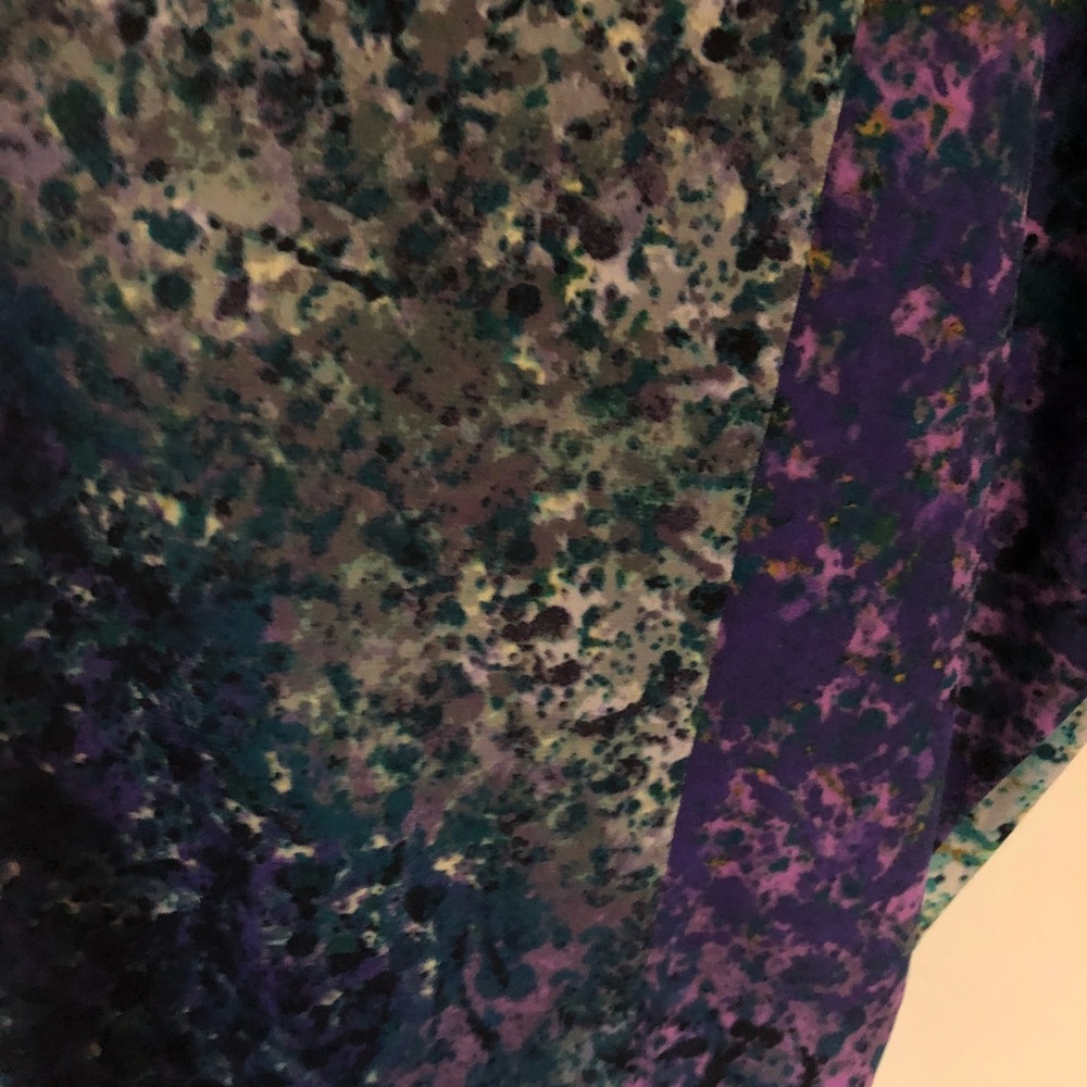 Suzi Chin Multicolor Wisteria Print Dress - Picture 8 of 8